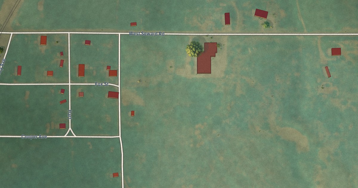 Map of Seward, Oklahoma in 2026