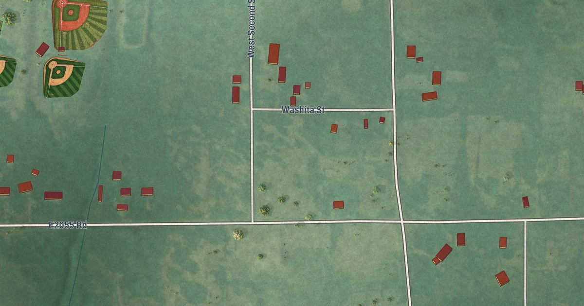Map of Silo, Oklahoma in 2026