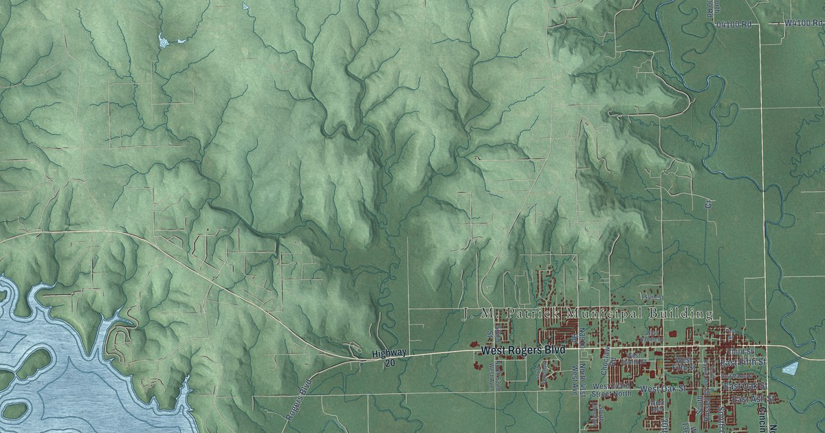 Map of Skiatook, Oklahoma in 2026