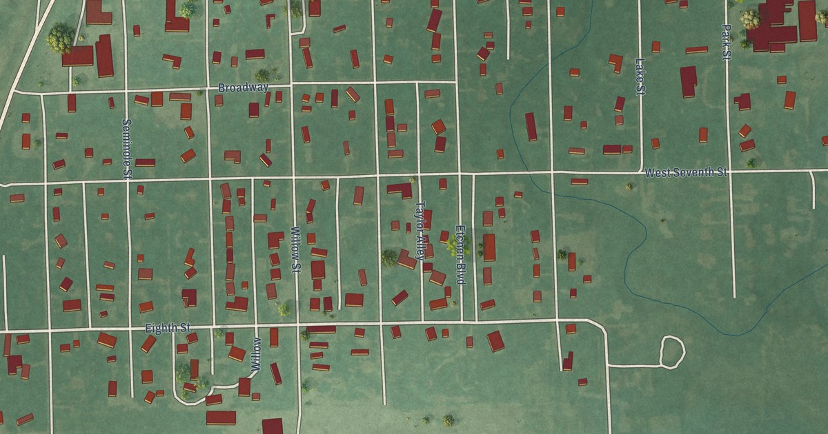 Map of South Coffeyville, Oklahoma in 2026