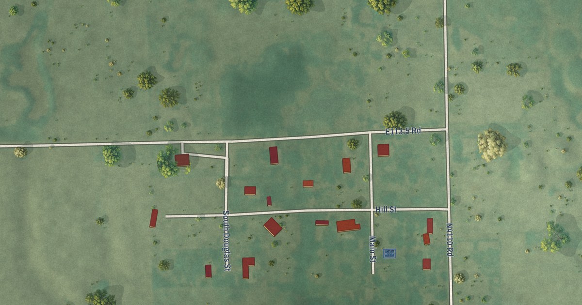 Map of Stidham, Oklahoma in 2026