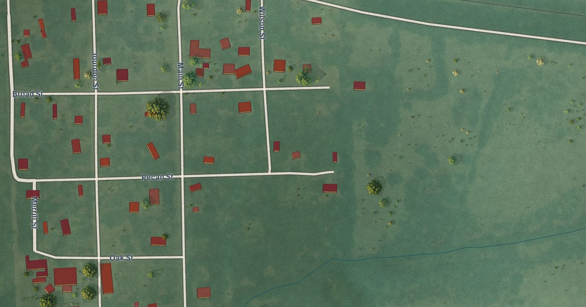 Map of Swink, Oklahoma in 2026