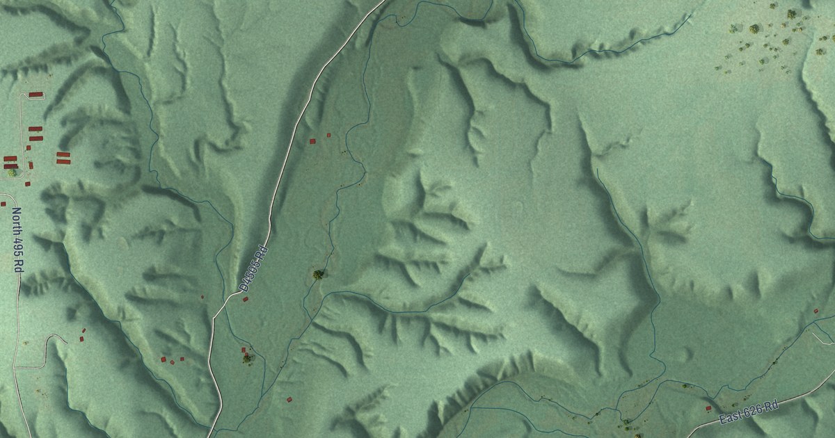 Map of Teresita, Oklahoma in 2026