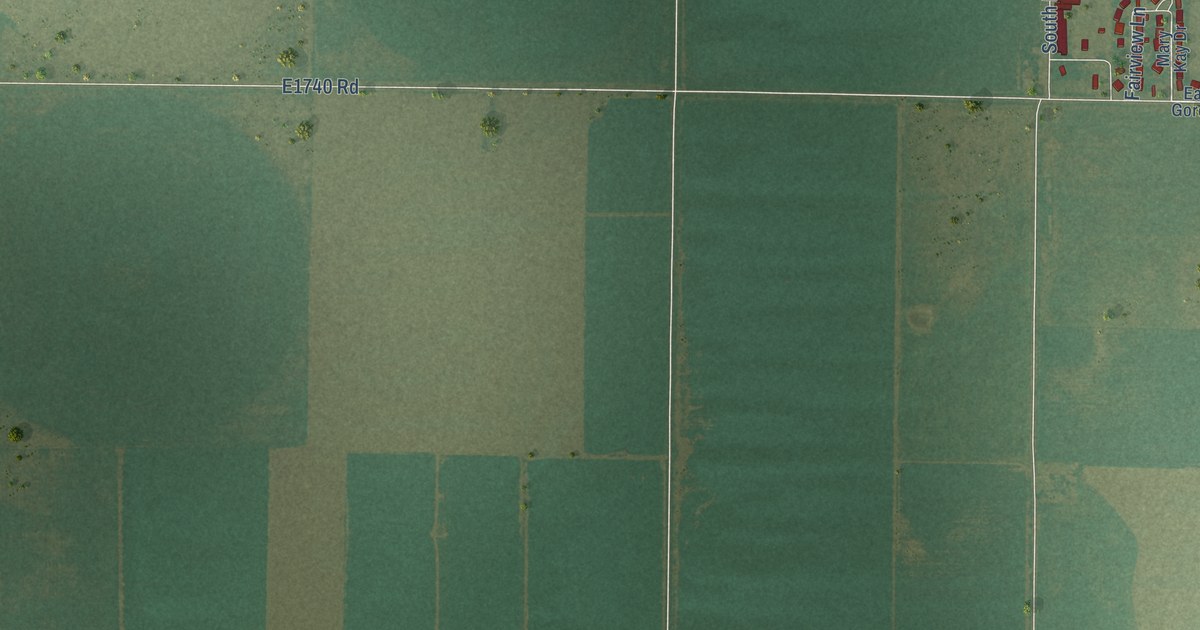 Map of Tipton, Oklahoma in 2026