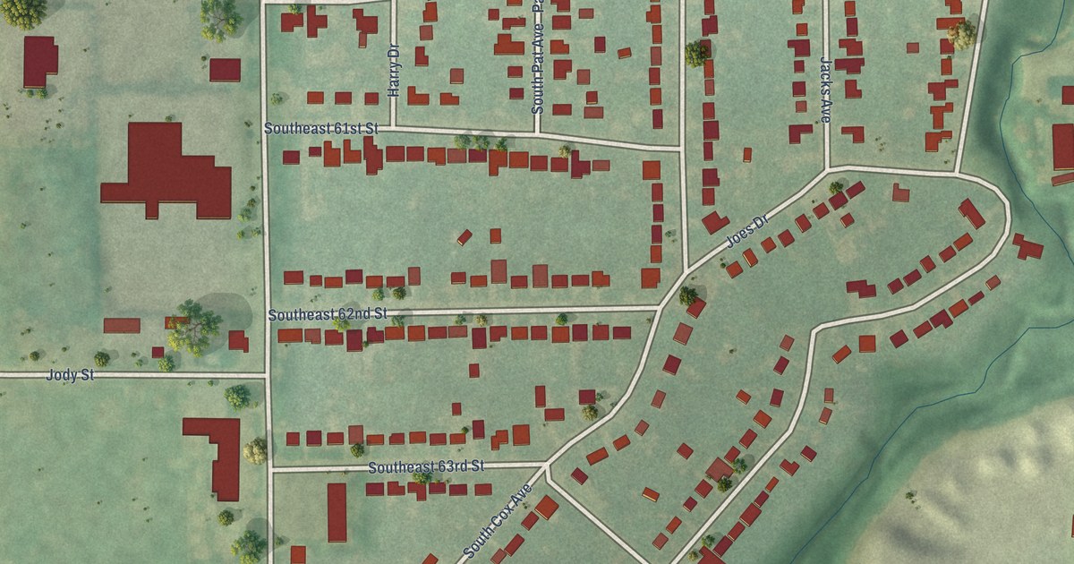 Map of Valley Brook, Oklahoma in 2026