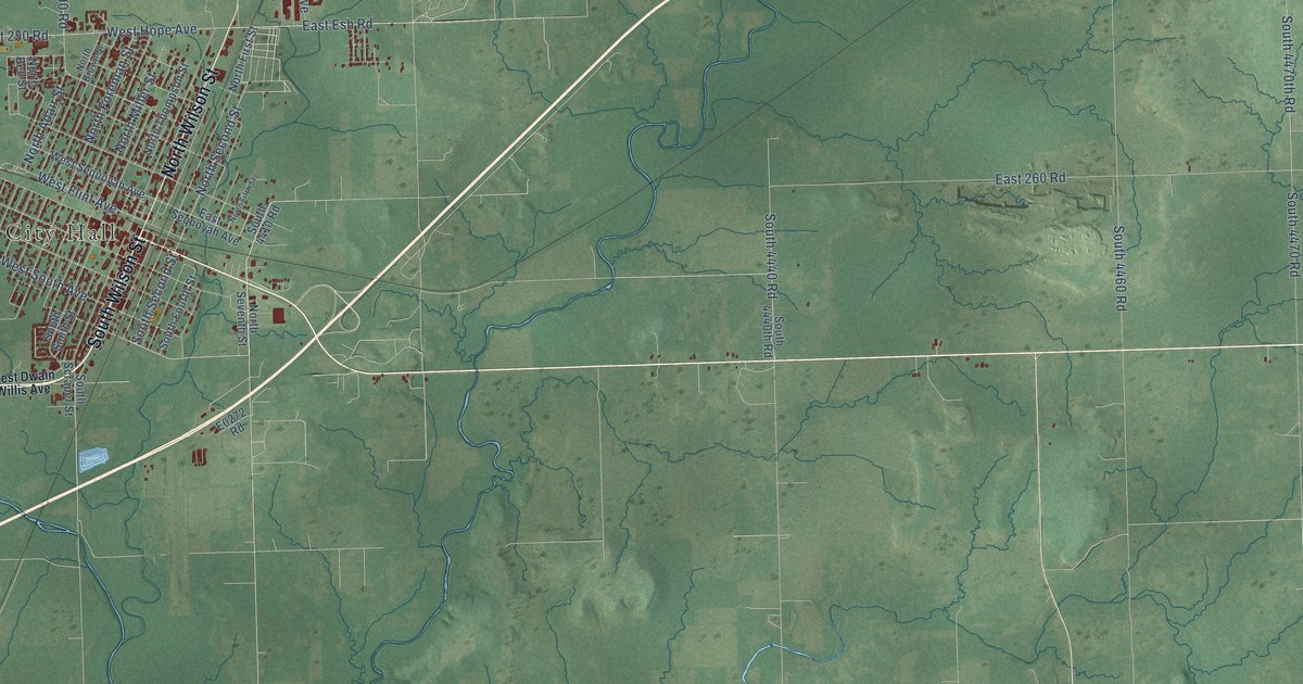 Map of Vinita, Oklahoma in 2026