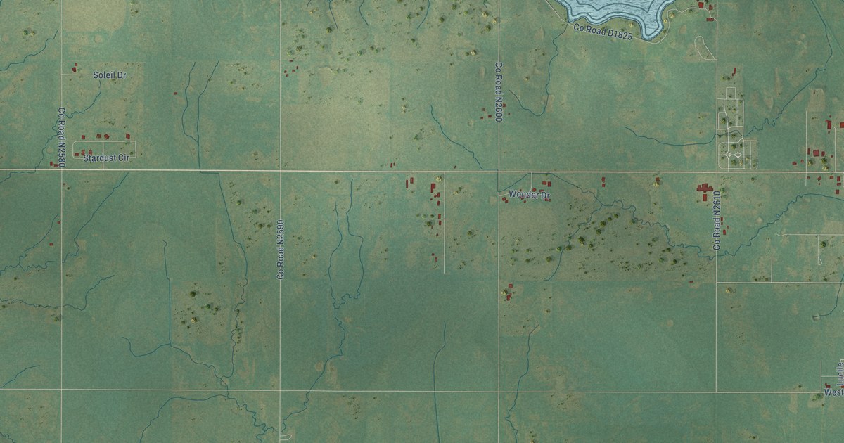 Map of Walters, Oklahoma in 2026
