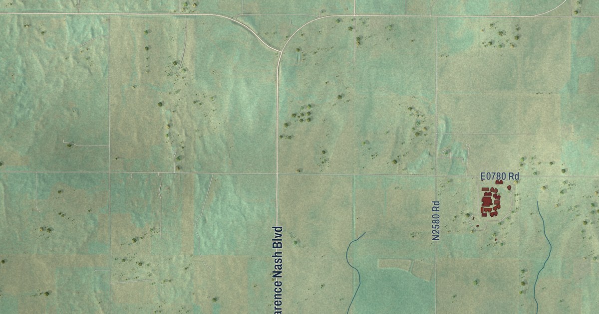Map of Watonga, Oklahoma in 2026