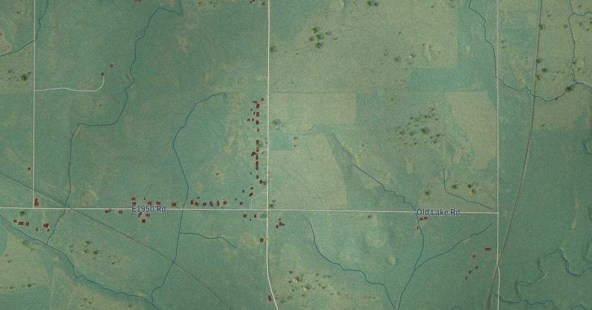 Map of Waurika, Oklahoma in 2026