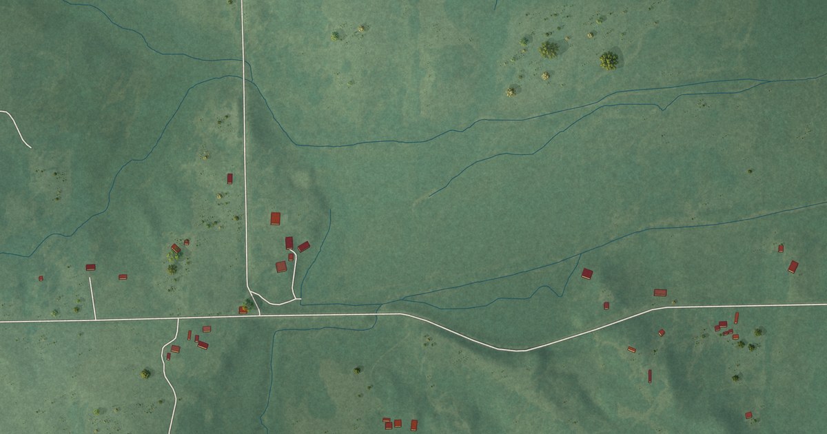 Map of Welty, Oklahoma in 2026