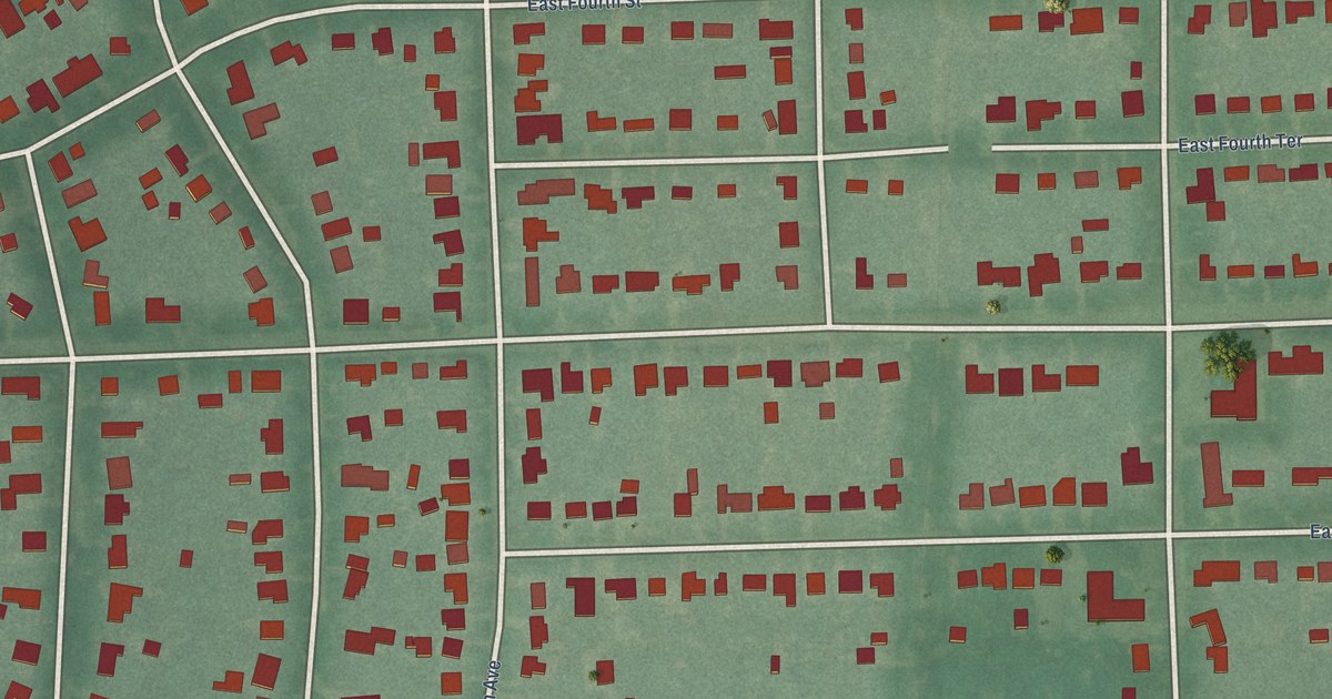 Detailed Map of White City, Oklahoma
