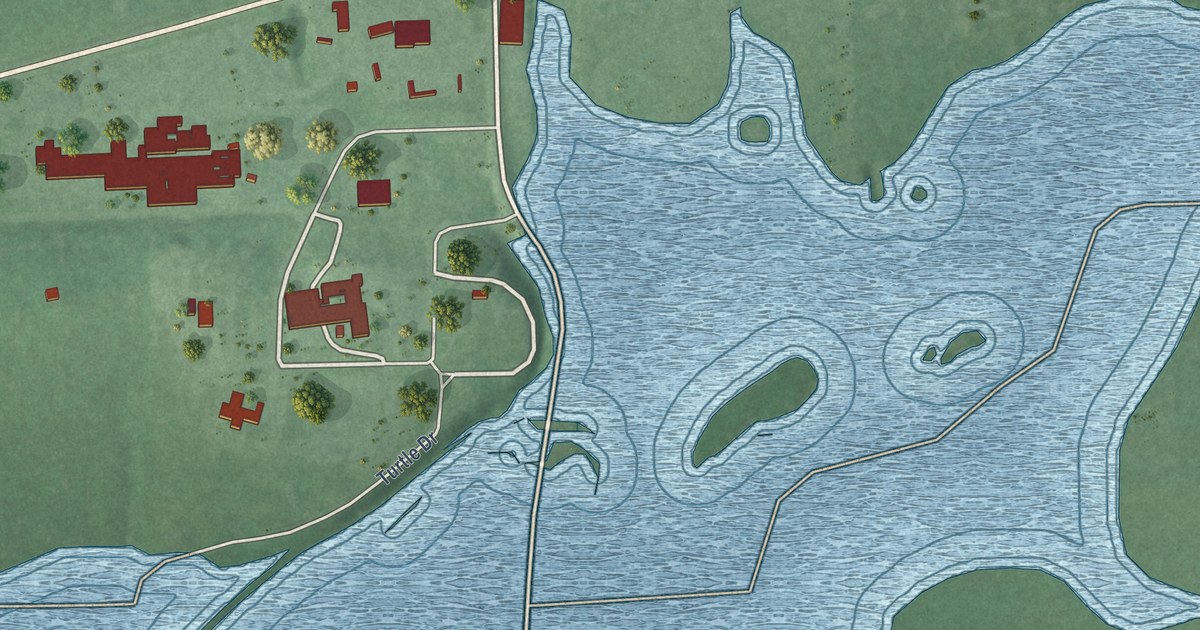 Map of Wyandotte, Oklahoma in 2026