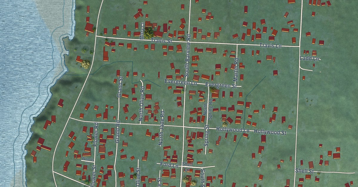 Map of Barview, Oregon in 2026