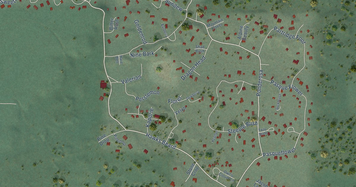 Map of Black Butte Ranch, Oregon in 2026