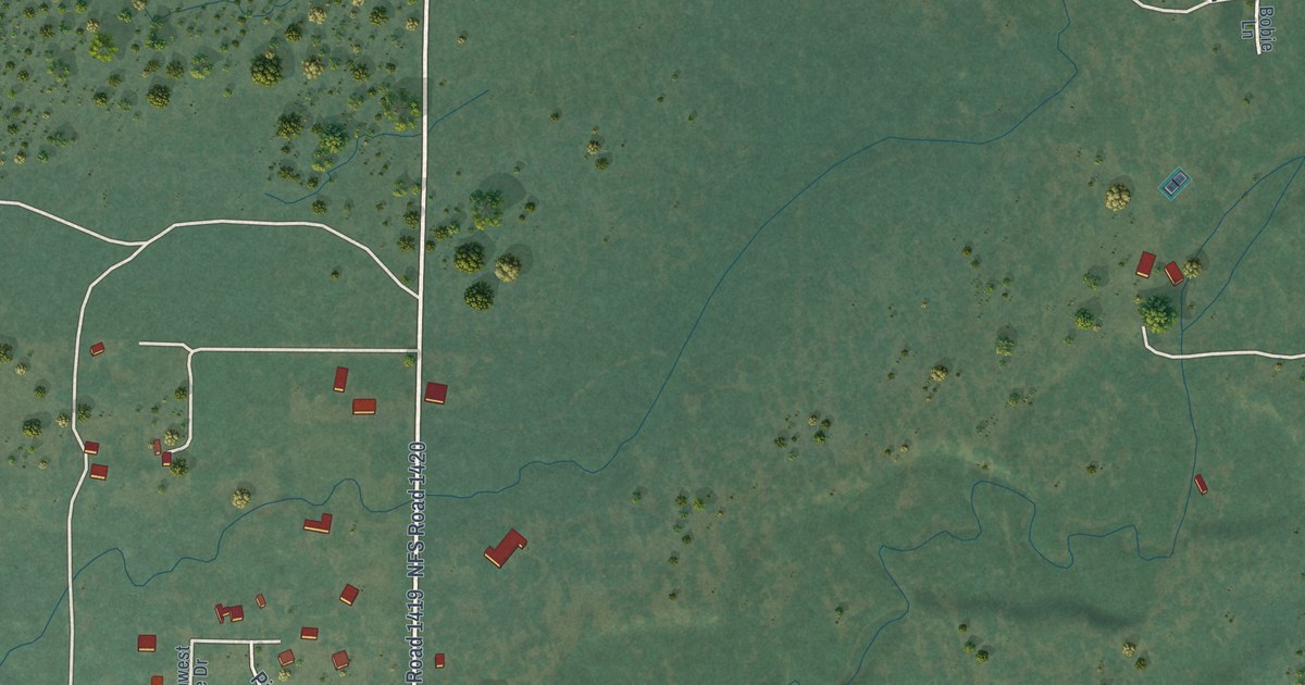 Map of Camp Sherman, Oregon in 2026