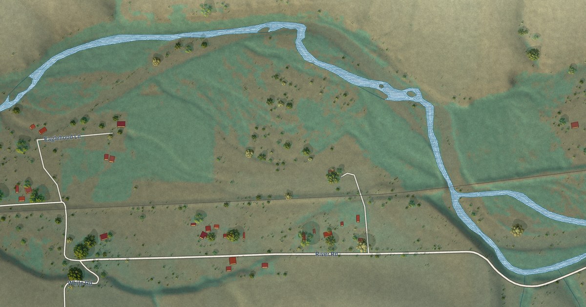 Map of Cayuse, Oregon in 2026