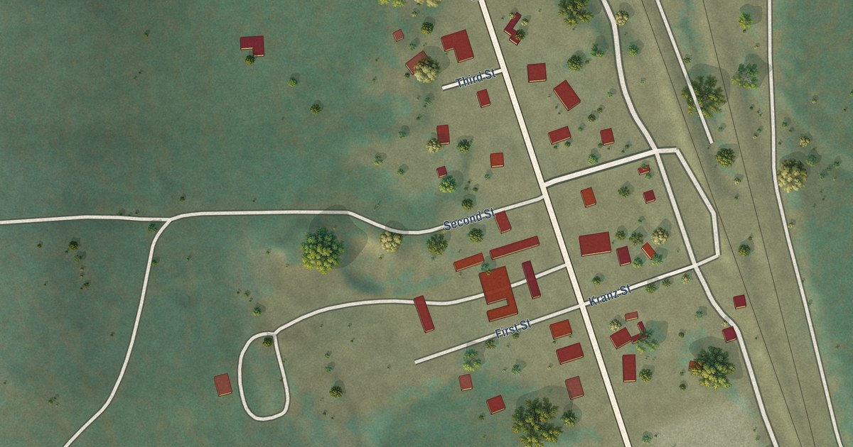 Map of Chemult, Oregon in 2026