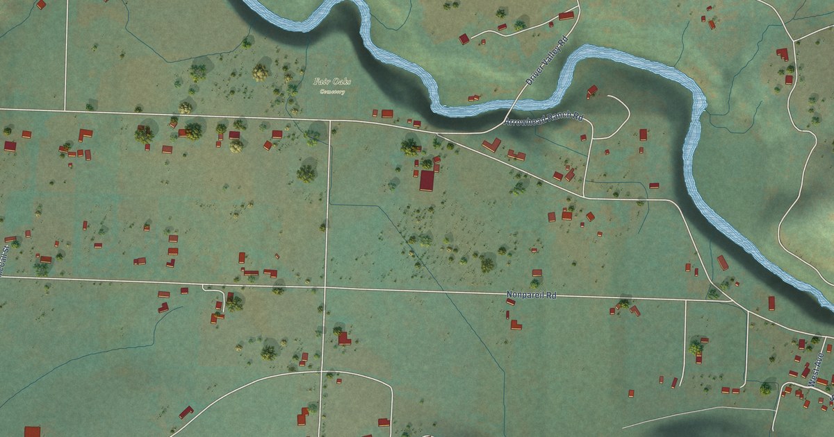Map of Fair Oaks, Oregon in 2026