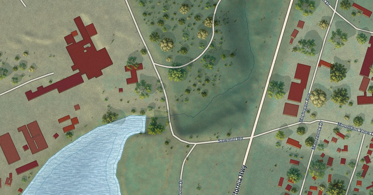 Map of Gilchrist, Oregon in 2026