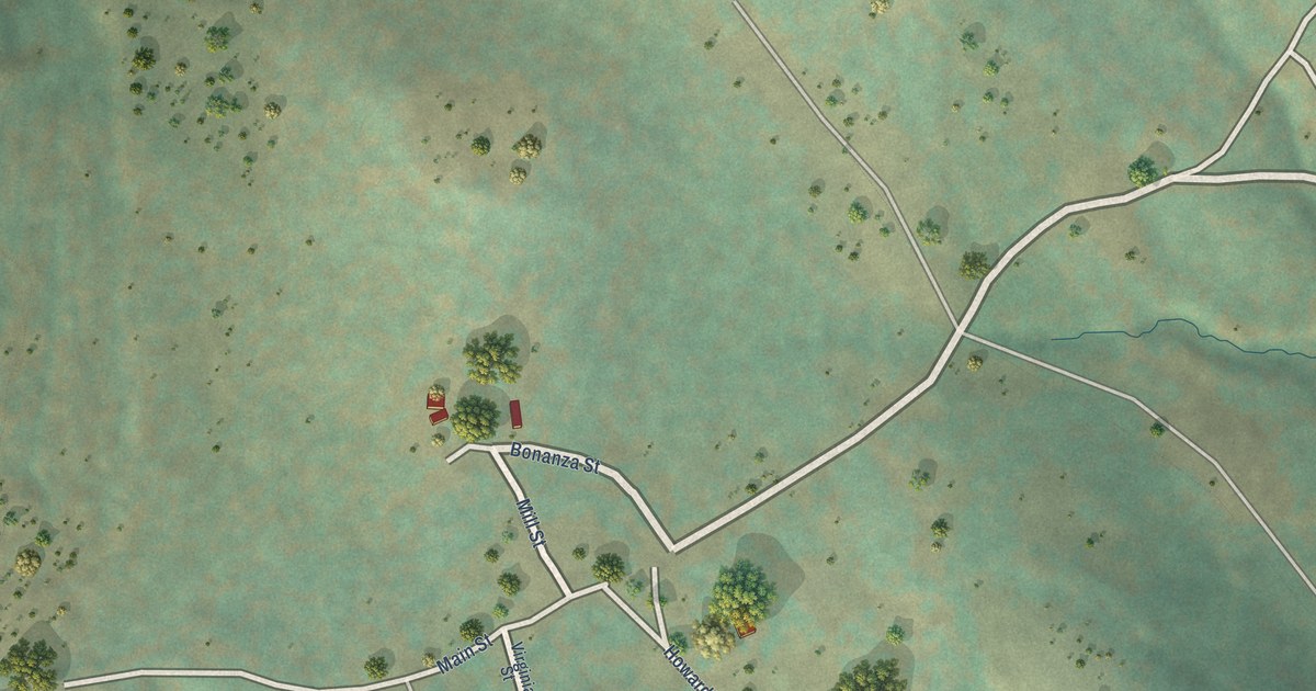 Map of Greenhorn, Oregon in 2026