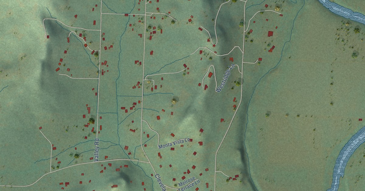 Map of Melrose, Oregon in 2026