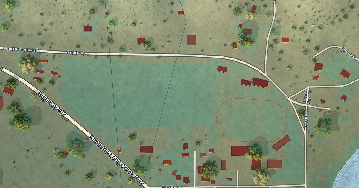 Map of Monument, Oregon in 2026