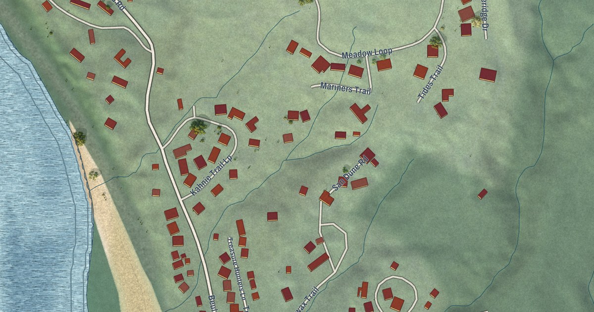 Map of Neahkahnie, Oregon in 2026