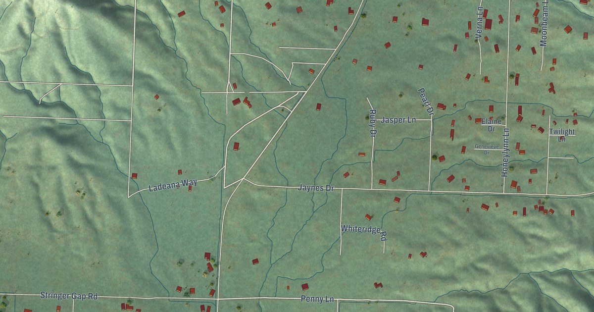Map of New Hope, Oregon in 2026