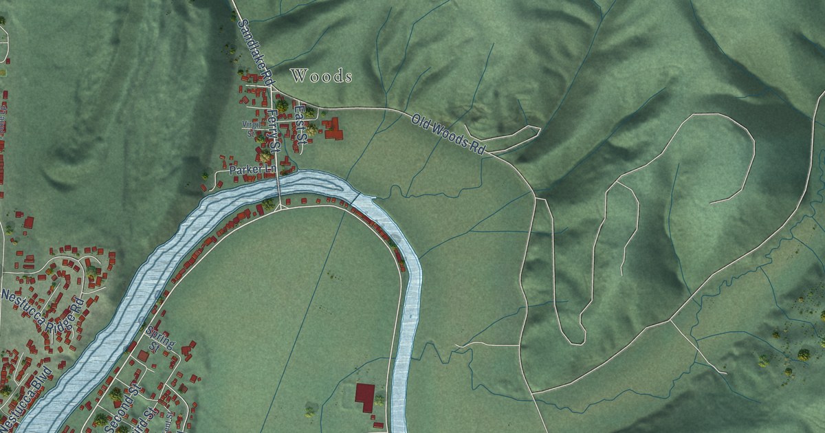 Map of Pacific City, Oregon in 2026