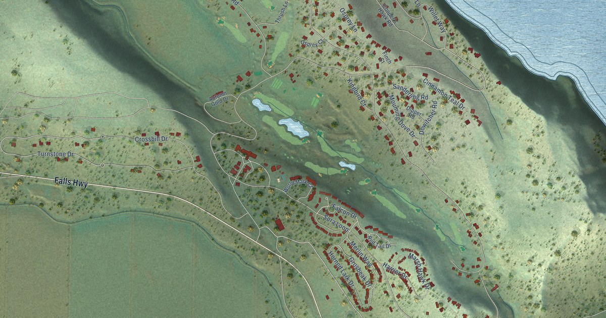 Map of Running Y Ranch, Oregon in 2026