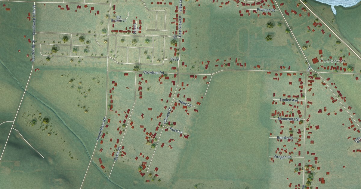 Map of South Lebanon, Oregon in 2026