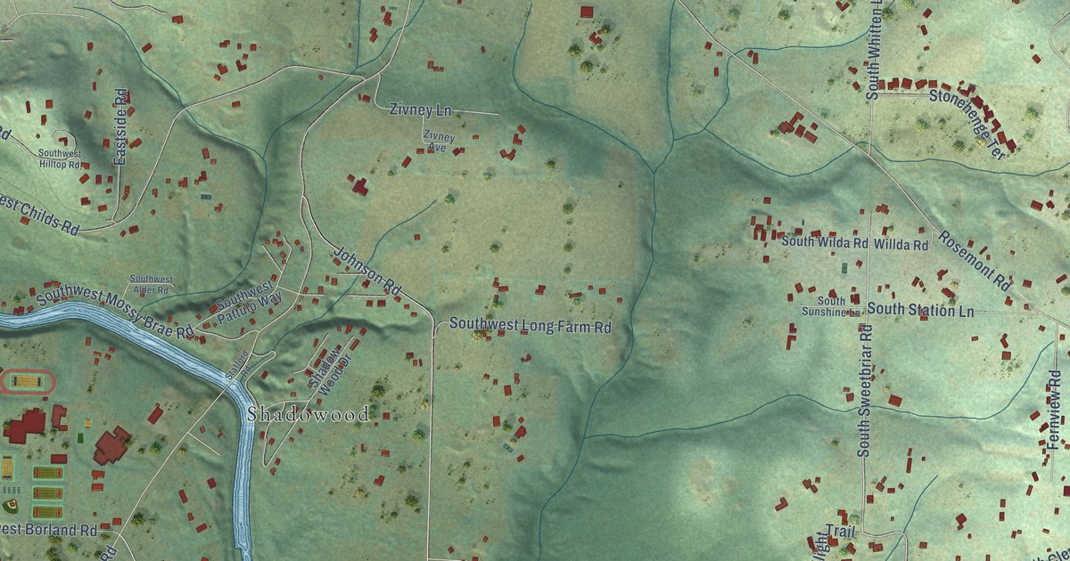 Map of Stafford, Oregon in 2026