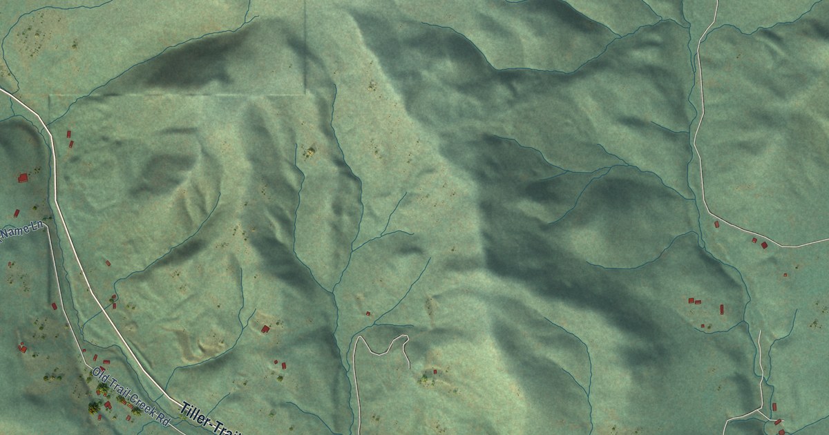 Map of Trail, Oregon in 2026