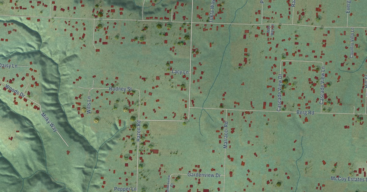 Map of Warren, Oregon in 2026