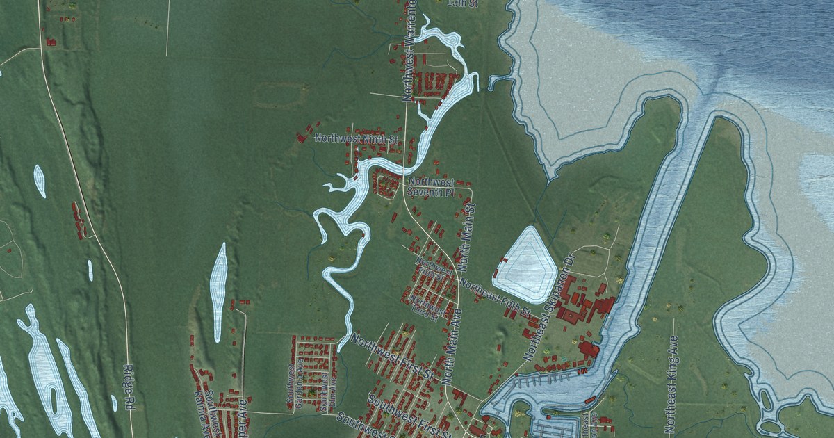 Map of Warrenton, Oregon in 2026