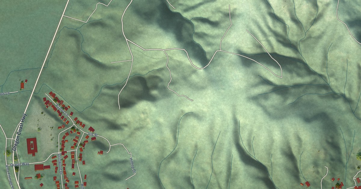 Map of Wedderburn, Oregon in 2026