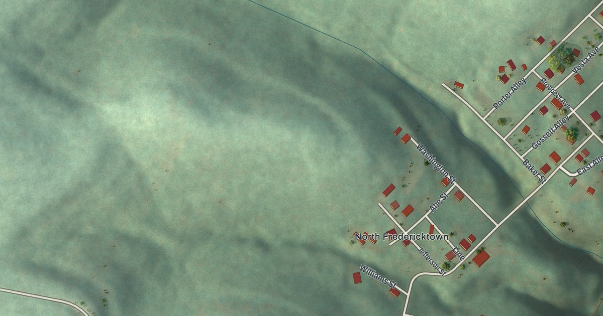 Map of Aaronsburg, Washington County, Pennsylvania in 2026