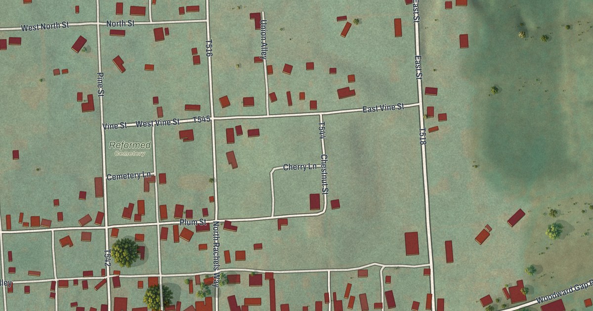 Map of Aaronsburg, Pennsylvania in 2026