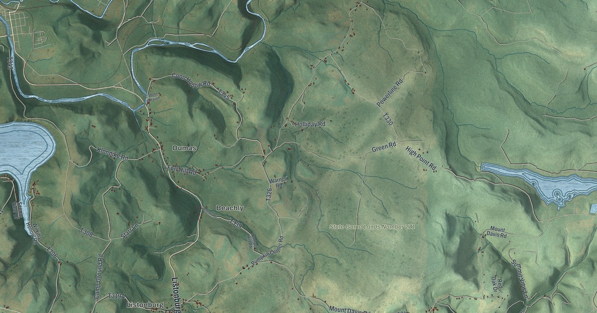 Map of Addison Township, Pennsylvania in 2026