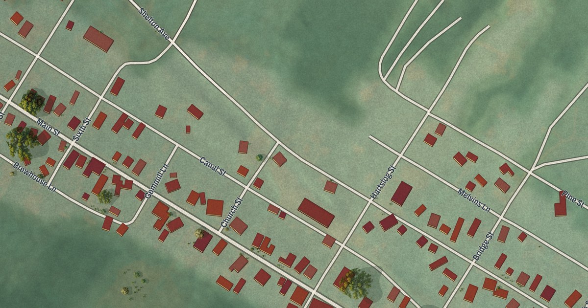 Map of Alexandria, Pennsylvania in 2026