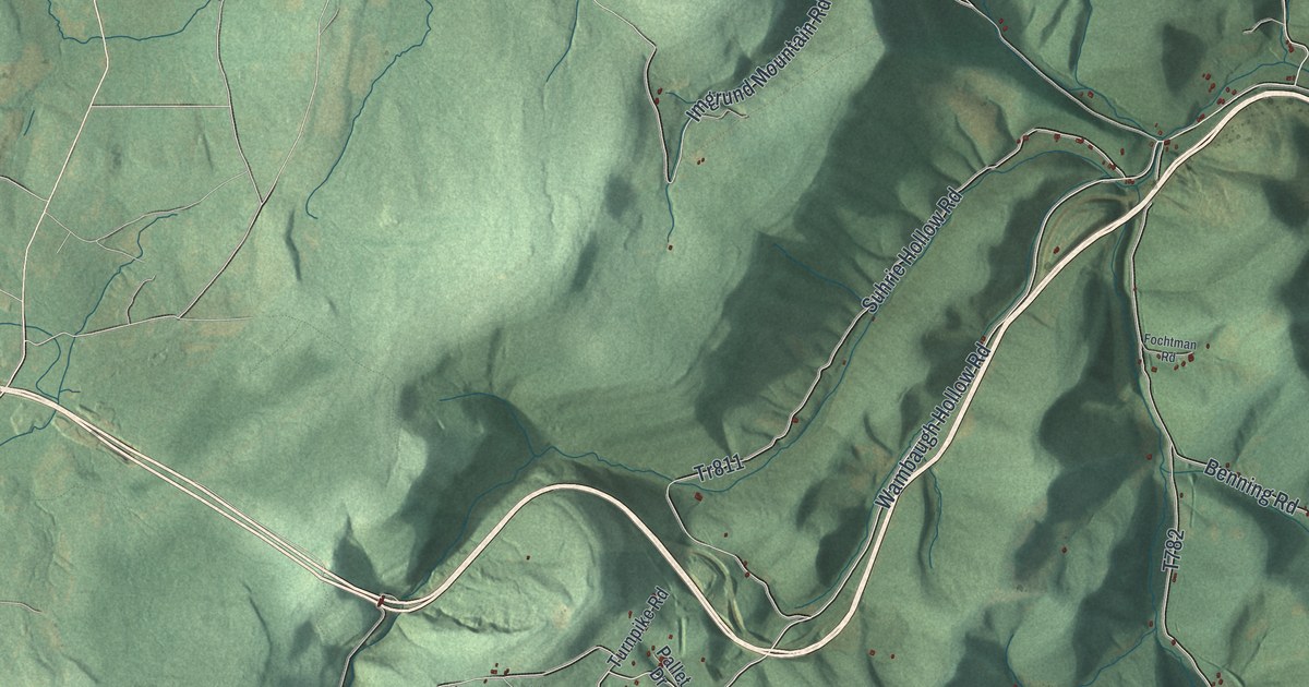 Map of Allegheny, Somerset County, Pennsylvania in 2026