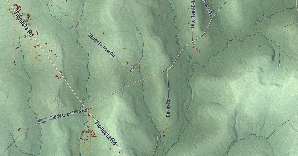 Map of Allegheny, Venango County, Pennsylvania in 2026