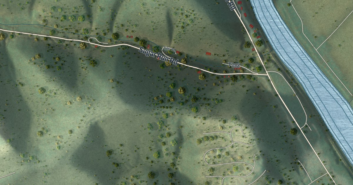 Map of Allison, Pennsylvania in 2026