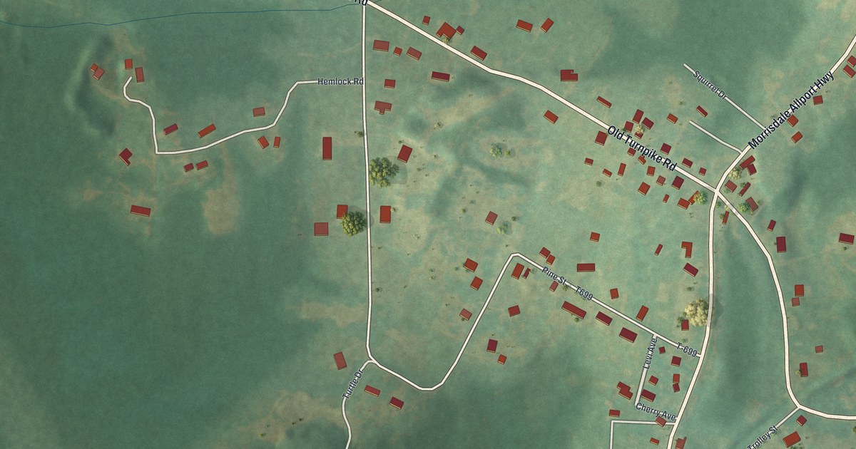 Map of Allport, Pennsylvania in 2026