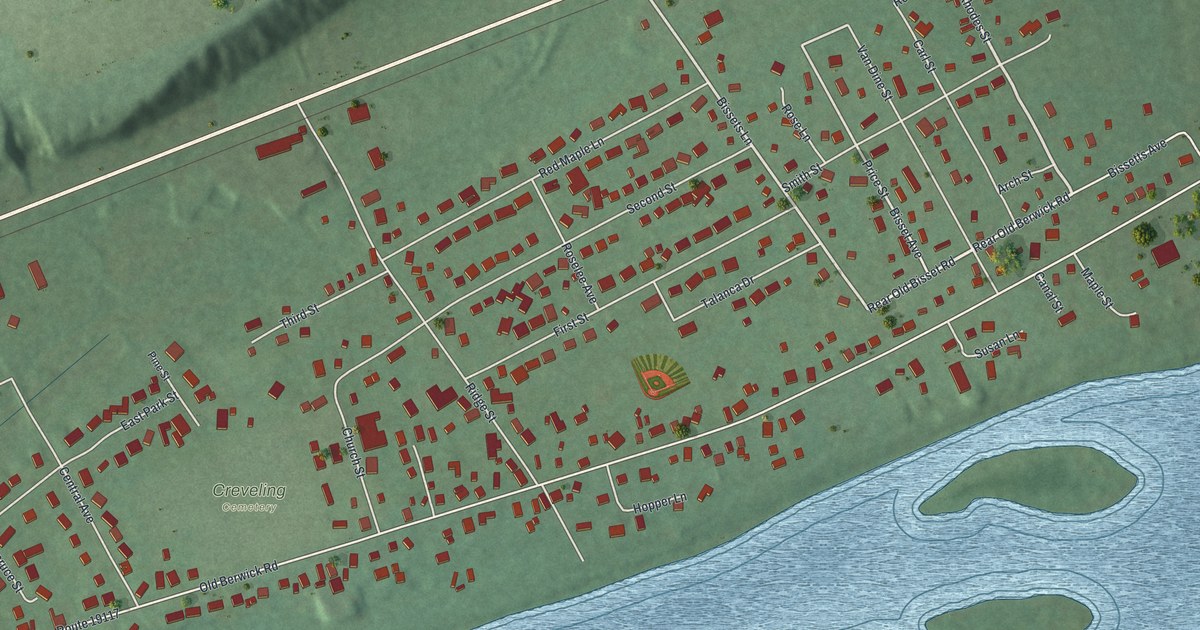 Map of Almedia, Pennsylvania in 2026