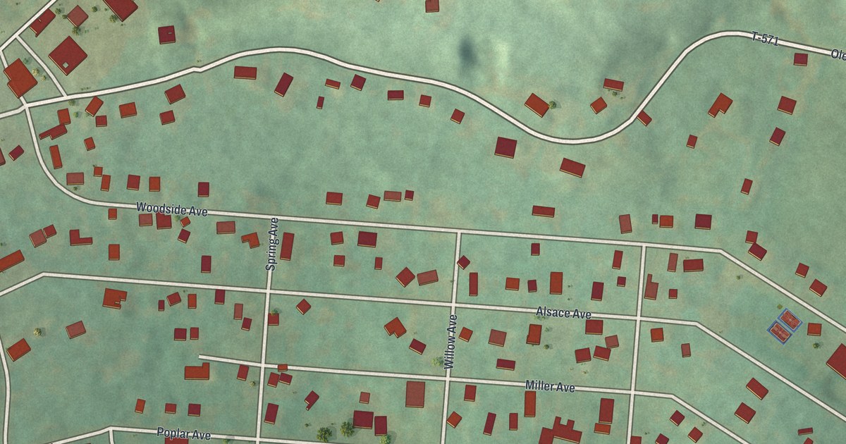 Map of Alsace Manor, Pennsylvania in 2026