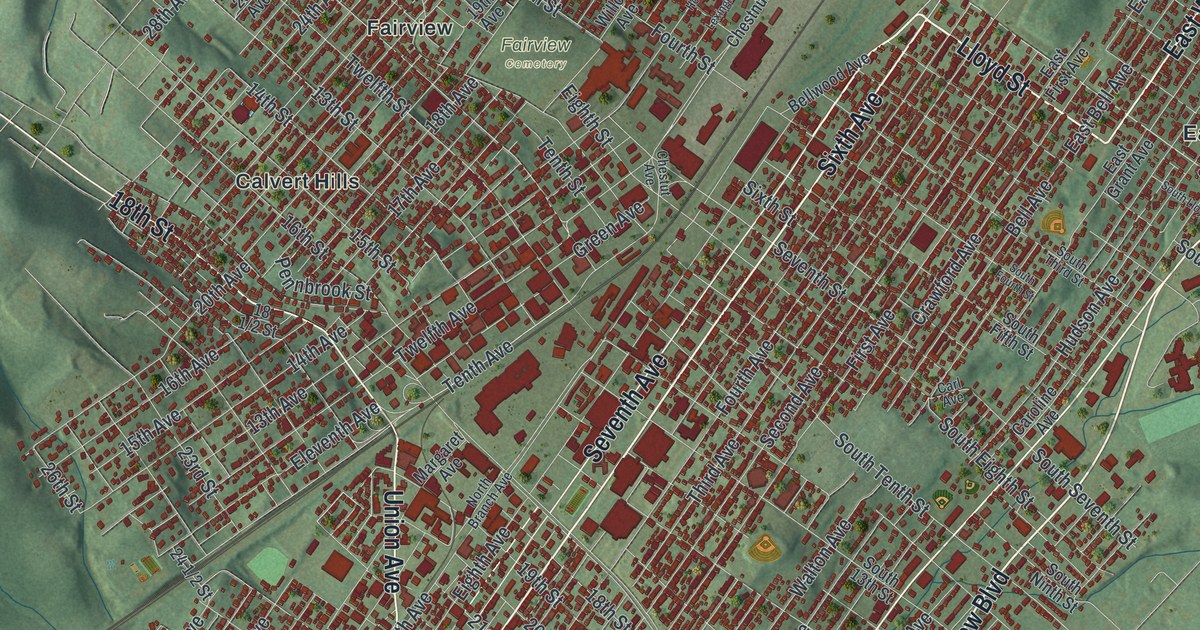 Map of Altoona, Pennsylvania in 2026
