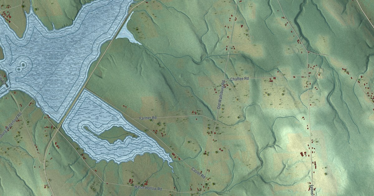 Map of Amity, Erie County, Pennsylvania in 2026