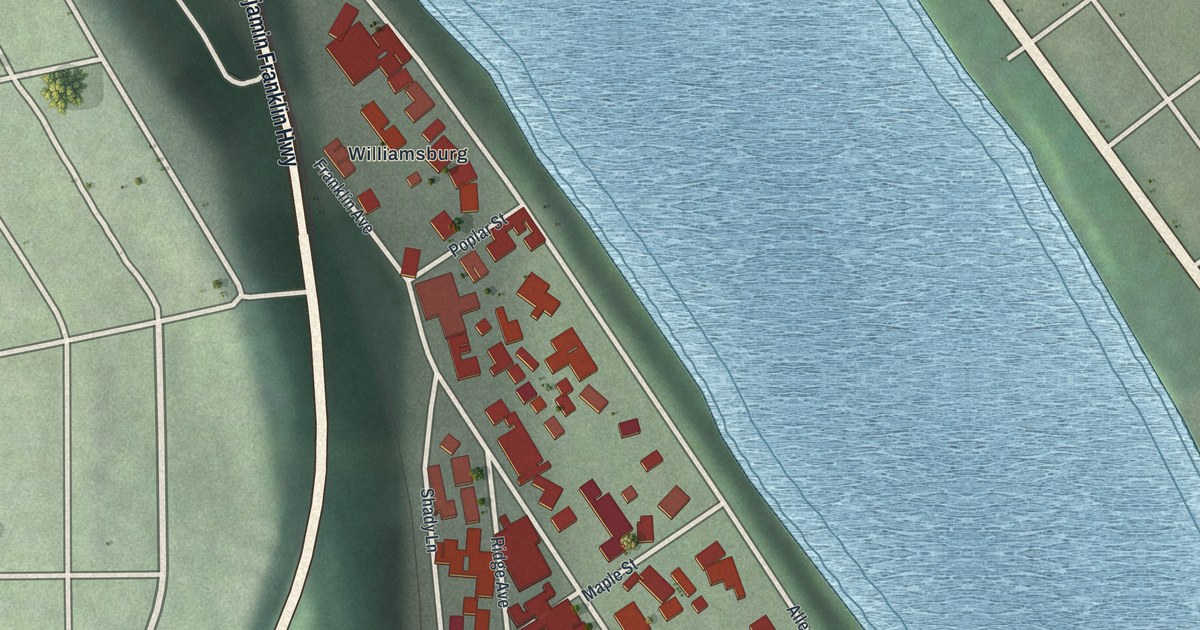 Map of Applewold, Pennsylvania in 2026
