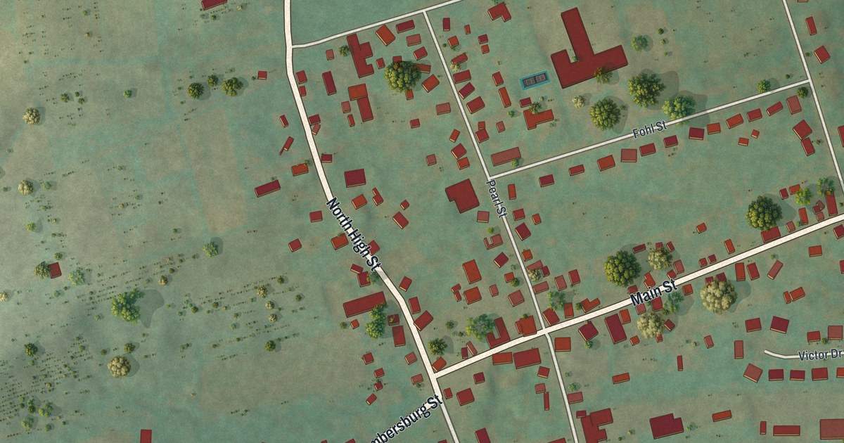 Map of Arendtsville, Pennsylvania in 2026